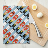 クリスマスソルジャークリスマスキッチンタオル キッチンタオル (四つ折り)