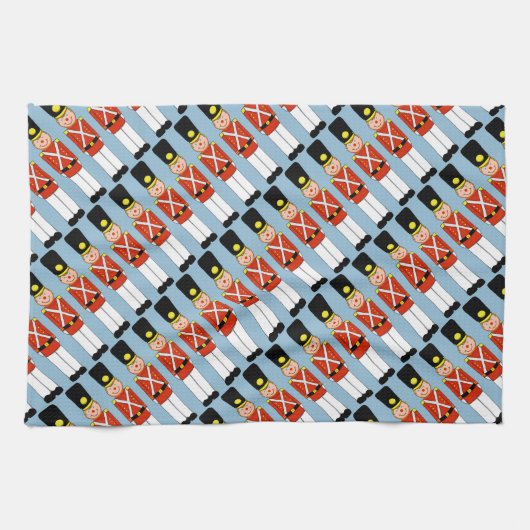 クリスマスソルジャークリスマスキッチンタオル キッチンタオル (横)