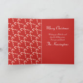 クリスマスソルジャークリスマスグリーティングカード シーズンカード (内部)