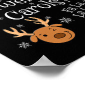 クリスマスソングに合わせてトゥワークしそうな Funny C ポスター (角)