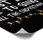 クリスマスソングの家族全員を歌う可能性が最も高い ポスター (角)