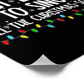 クリスマスソングの家族全員を歌う可能性が最も高い ポスター (角)