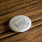 クリスマスソングの鳥が歌う 缶バッジ