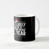 クリスマスソングを一年中聴いてそう コーヒーマグカップ (正面右)