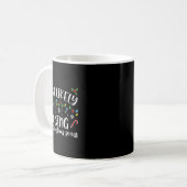 クリスマスソングを全部歌う可能性が最も高い コーヒーマグカップ (正面左)