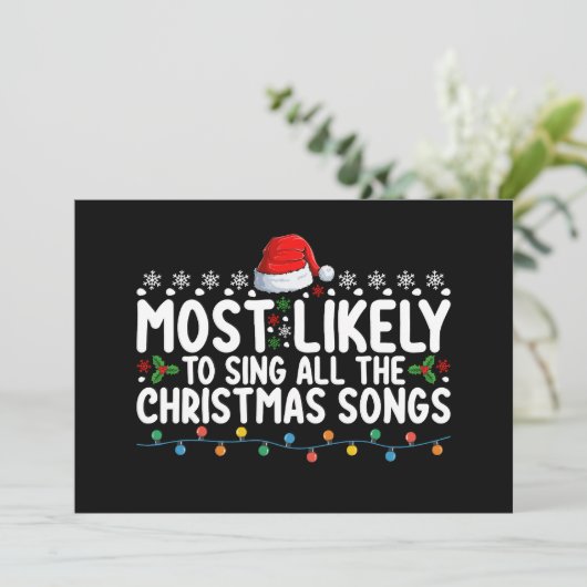 クリスマスソングを全部歌う可能性が最も高い 招待状 (スタンド正面)