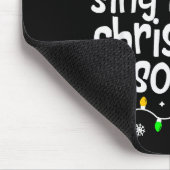 クリスマスソングを全部歌う可能性大のシンガー マウスパッド (コーナー)