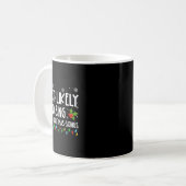 クリスマスソングを歌い尽くす一家 コーヒーマグカップ (正面左)