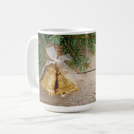 クリスマスソングを歌うマグカップ コーヒーマグカップ (正面左)