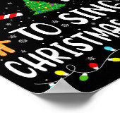 クリスマスソングを歌う可能性が最も高い家族マッチ ポスター (角)
