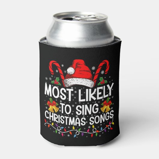 クリスマスソングを歌う確率が最も高い 缶クーラー (缶正面)