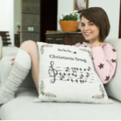 クリスマスソングサンタセラミックオーナメント クッション