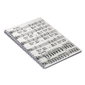 クリスマスソングシート音楽 ノートブック (右側)