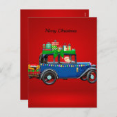 クリスマスソング シーズンポストカード (正面/裏面)