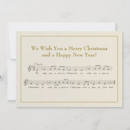 クリスマスソング ミュージカル シーズンカード