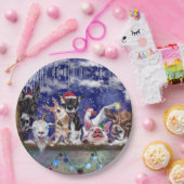 クリスマスソング – 動物のパーティー ペーパープレート (パーティー)