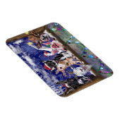 クリスマスソング – 動物のパーティー マグネット (右側)