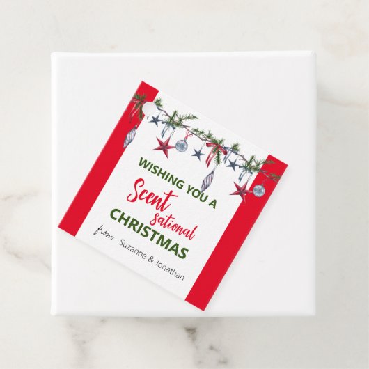 クリスマスソープキャンドル フェイバータグ (インサイチュ)