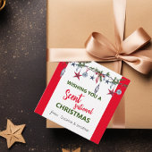 クリスマスソープキャンドル フェイバータグ