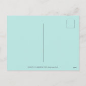 クリスマスゾウ、たくさんの贈り物と良い応援 シーズンポストカード (裏面)