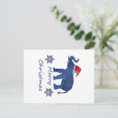 クリスマスゾウ シーズンポストカード (スタンド正面)