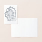 クリスマスゾウ 箔カード (ディスプレー)