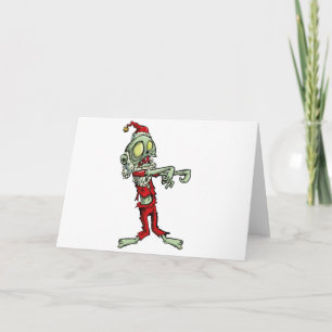 クリスマスゾンビサンタクロース シーズンカード