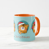 クリスマスタイガース マグカップ (正面右)