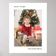 クリスマスタイプライター |写真付き白黒