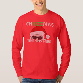 クリスマスタイムはここだ Tシャツ