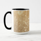 クリスマスタイムアルファベットカスタマイズ可能マグカップ マグカップ (左)