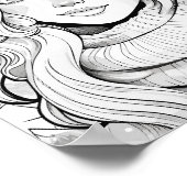 クリスマスタイムカラーリングポスター ポスター (角)