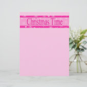 クリスマスタイムクリスマスの手紙 (スタンド正面)