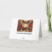 クリスマスタイムグリーティングカード シーズンカード (裏面)