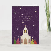 クリスマスタイムチャーチクリスマスカード シーズンカード (正面)