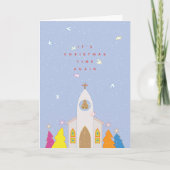 クリスマスタイムチャーチクリスマスカード シーズンカード (正面)