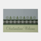 クリスマスタイムデザイン ドアマット (正面)