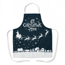 クリスマスタイムフェスティバルブルーホリデーサンタトナカイ