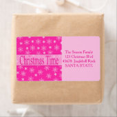 クリスマスタイムホリデイ住所 シール (インサイチュ)