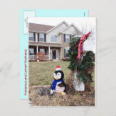 クリスマスタイムメールボックス シーズンポストカード (正面/裏面)