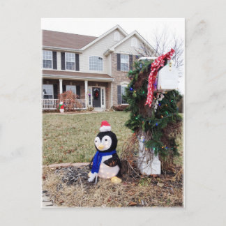 クリスマスタイムメールボックス シーズンポストカード