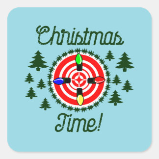 クリスマスタイムライトオンポイント！ スクエアシール