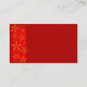 クリスマスタイム名刺 名刺 (裏面)