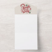 クリスマスタイム オールインワン招待状 (内側)