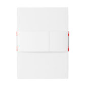 クリスマスタイム… 招待状ベリーバンド (裏面例)