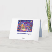 クリスマスタウンのグリーティングカード シーズンカード (裏面)