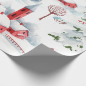 クリスマスタウンギフトラップ ラッピングペーパー (角)