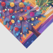 クリスマスタウンティッシュペーパー 薄葉紙 (詳細)