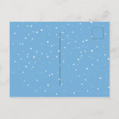 クリスマスタウンニューホームフォーザホリデーズクリスマス インビテーションポストカード (裏面)