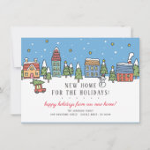 クリスマスタウンニューホームフォーザホリデーズクリスマス 招待状 (正面)